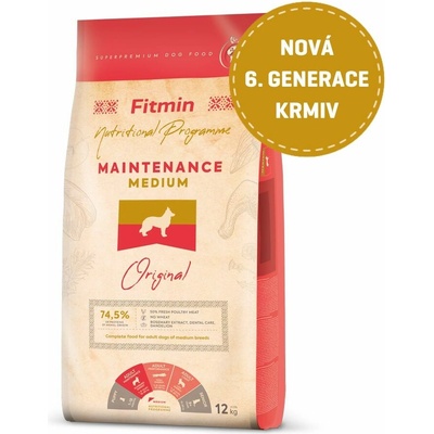 Fitmin dog medium maintenance 12 kg