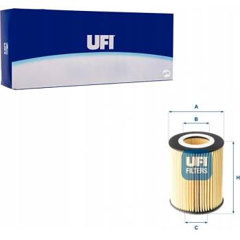 UFI 25.177.00 Olejový filter