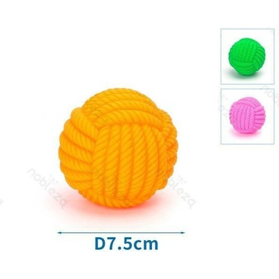 Nobleza měkký vinylový míč 7,5 cm růžová