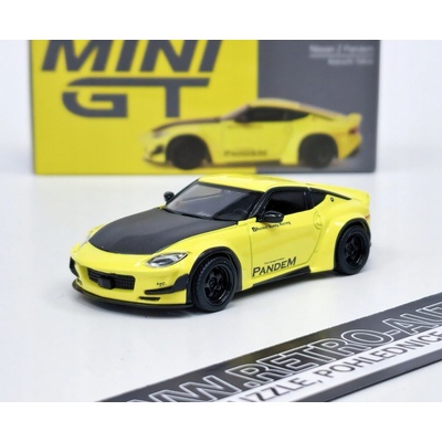 MINI GT Nissan Z Pandem Ikazuchi Yellow 1:64