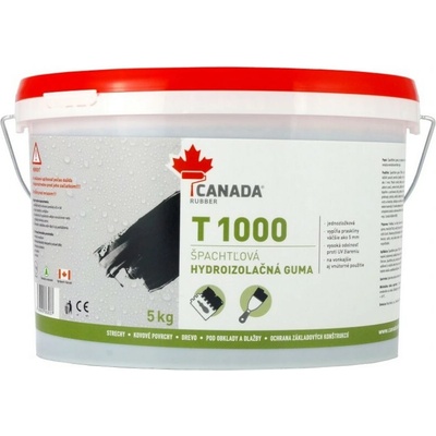 Canada Rubber T1000 tekutá guma - Čierna, 5kg
