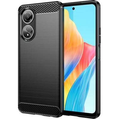Techsuit Carbon Shield TPU Oppo A58 KP29159 čierna