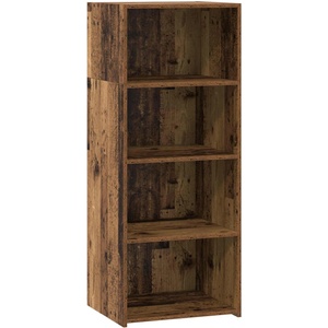 vidaXL Висок шкаф Старо дърво 50 x 41 x 124 см Инженерна дървесина (8010941)