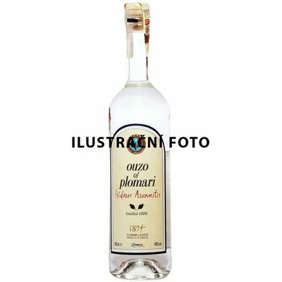 Ouzo Plomari 40% 0,7 l (holá láhev)