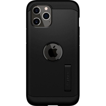 Spigen Tough Armor Case - хибриден кейс с най-висока степен на защита за iPhone 12, iPhone 12 Pro (черен)