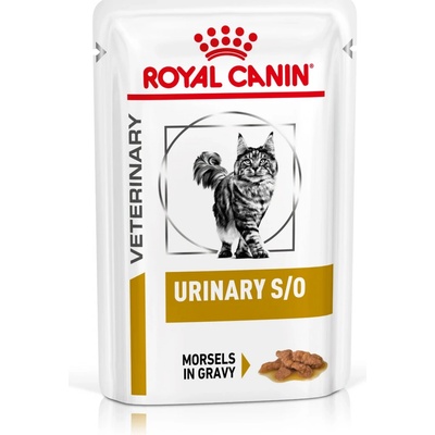 Royal Canin Veterinary Feline Urinary S/O v omáčke alebo mousse mousse 24 x 85 g