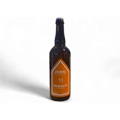 Zichovec Krahulík světlý ležák 11° 4,6% 0,75 l (sklo)