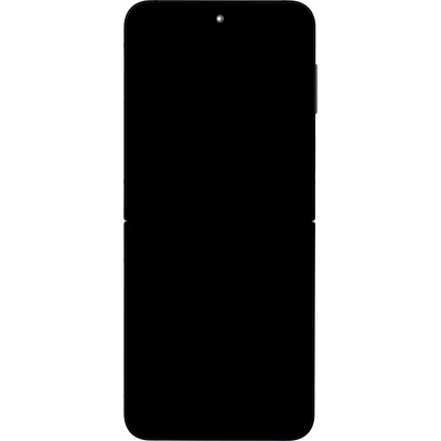 Samsung LCD дисплей + сензорен модул + преден капак F741 Galaxy Z Flip 6 5G черен (Service Pack) (GH82-35013E)