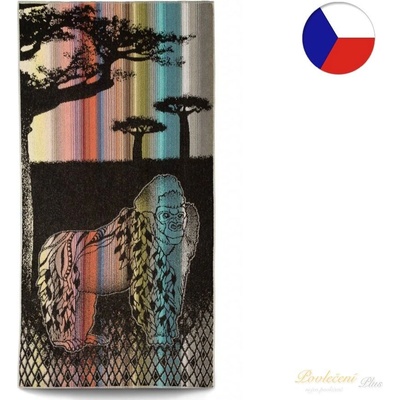 Veba Plážová osuška ZARA Africké léto gorila II. 75 x 150 cm
