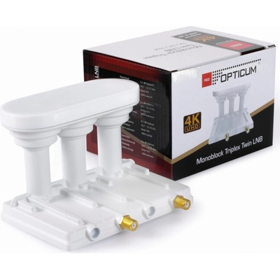 Opticum LNB Triple Monoblock 3° Twin ROBUST