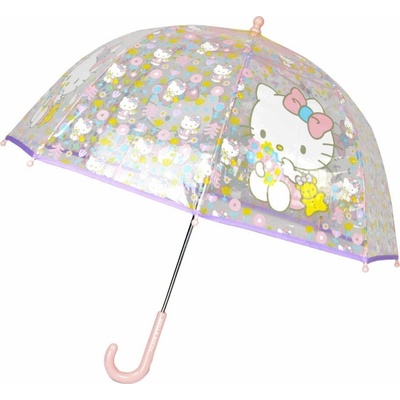 Hello Kitty transparentní deštník DPL12 EPEE – Zboží Dáma Hello Kitty transparentní deštník DPL12 EPEE – Zboží Dáma