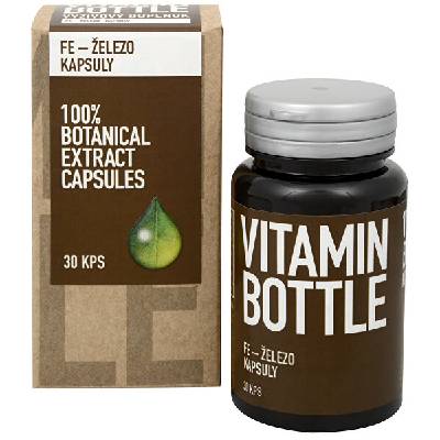 Fe – ŽELEZO kapsle 30 tbl. VITAMIN BOTTLE