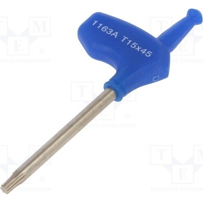 KING TONY 1163A15R klíč Torx TX15 84 mm 45 mm