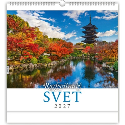 Romantický svet nástenný 2026