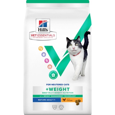Hill's Vet Essentials Feline MB Weight Mature Adult 7+ Chicken 1,5 kg