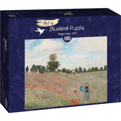 Bluebird Claude Monet Poppy Field 1873 1000 dielov