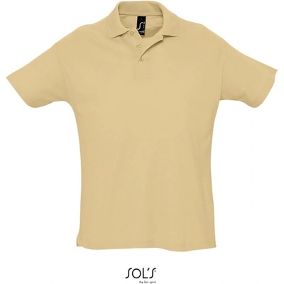 Sol´s Collection polokošile Summer II krátký rukáv COT-25134212000 písková
