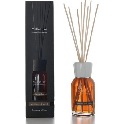 Millefiori Natural Vanilla and Wood aróma difuzér s náplňou 500 ml