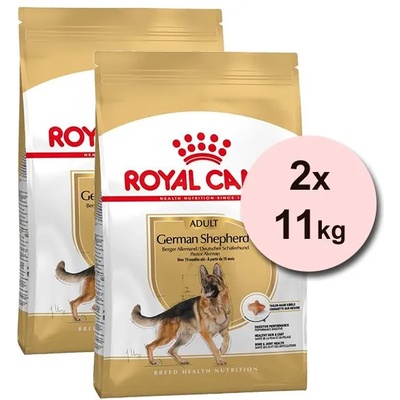 Royal Canin Немски овчар Възрастен гранули за възрастен немски овчар 2 x 11 кг