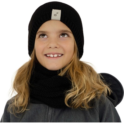 Unuo Nákrčník pletený Wrap Černá – Zboží Mobilmania