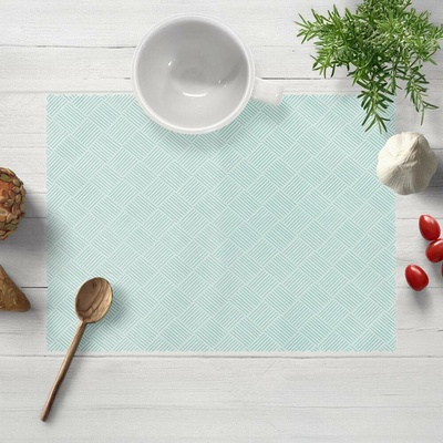Biante Teflonové prostírání Milano TF-050 světle mentolové 35x45cm