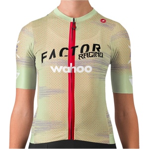 Castelli Фланелка с къс ръкав за колоездене Castelli Women's Espresso Jersey Cycling jersey - Lauren / Sponsor (156-2719-0614)