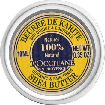 L'Occitane Karité BIO 100% bambucké máslo pro suchou pokožku (100 % Pure Shea Butter) 10 ml