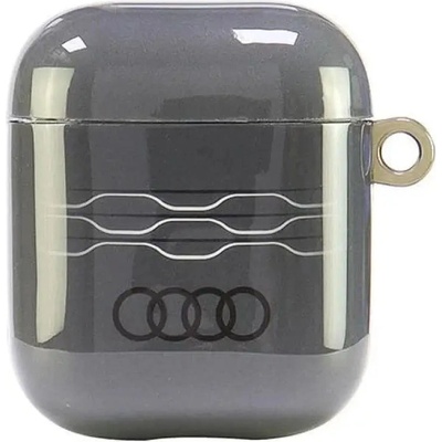 Audi Калъф Audi IML Geometric Pattern за AirPods 1 / 2 - сив (6955250228237)