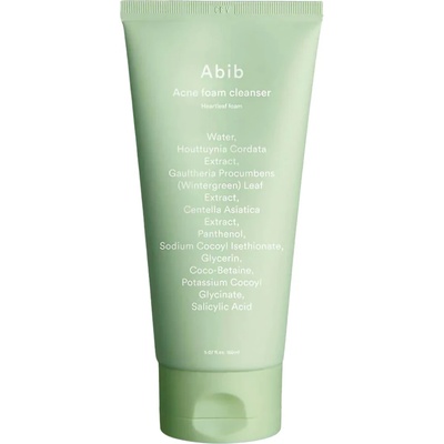 ABIB - Acne Foam Cleanser Heartleaf Foam 150ml
