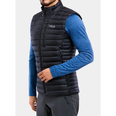 Rab Mens Microlight Down Vest black