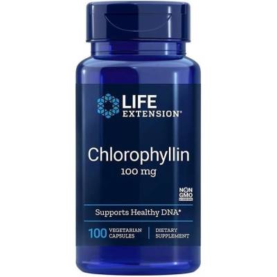 Life Extension Chlorophyllin, 100 mg, 100 капсули, Life Extension (01571 LE)