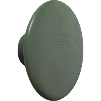 Muuto Кука за стена Dots Wood 9 см бледозелена (03183)