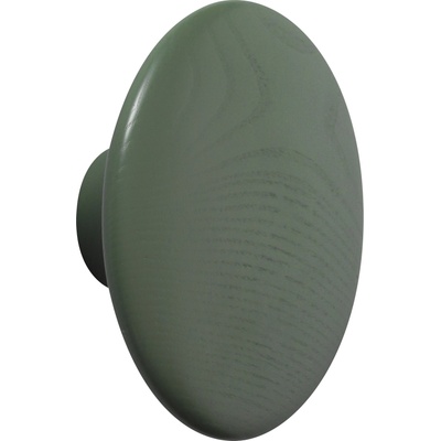 Muuto Кука за стена Dots Wood 9 см бледозелена (03183)