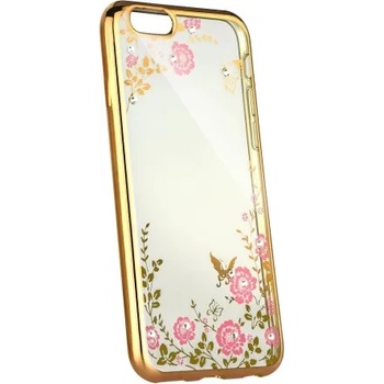 Image 1 of Huawei Силиконов калъф кейс за Huawei Honor 10 с цветя златен