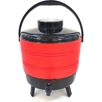 Kale termos Термос за вода Kale Termos 77777, 9 л, Кранче за наливане, Дръжка, Полиуретанова изолация, Червен/черен (77777)