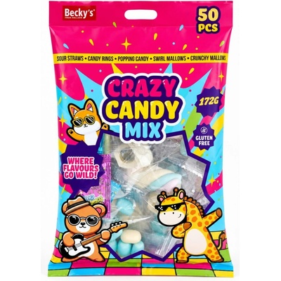 Becky's mix lízátek, bonbonů a marshmallows 172 g