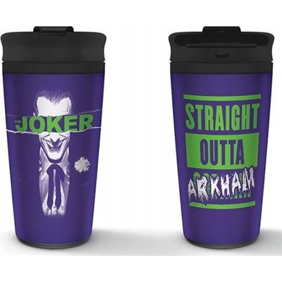 Pyramid International Cestovní hrnek Joker Straight Outta Arkham 440 ml