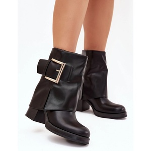 Step in style Дамски боти с ток модел 218514 Step in style