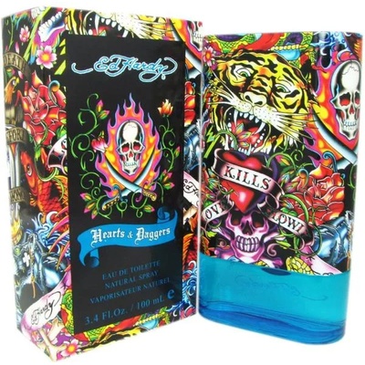 ED HARDY by Christian Audigier Hearts & Daggers for Him EDT 100 ml Tester