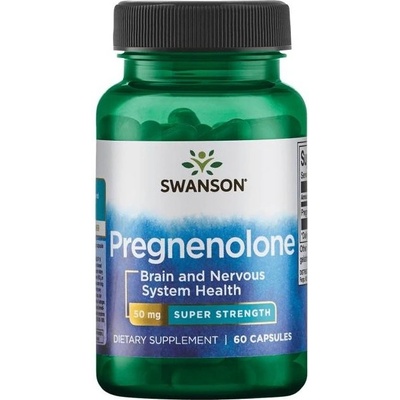Swanson Pregnenolone 50 mg 60 kapslí