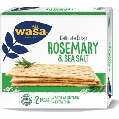 Wasa Delicate Crisp rosemary & sea salt 190 g