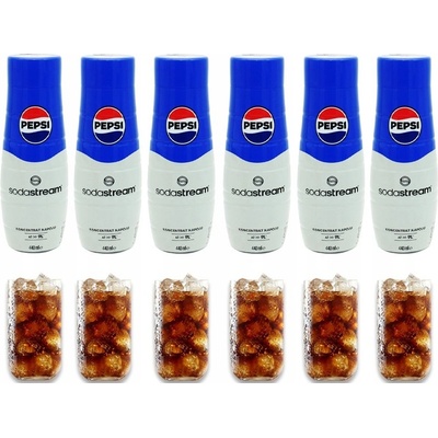 SodaStream Pepsi 6 x 440 ml