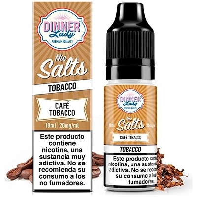 Dinner Lady Cafe Tobacco 10 ml 20 mg