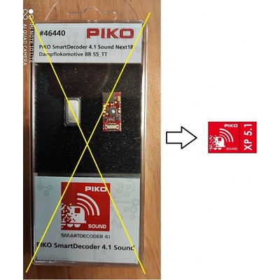 Piko TT zvuk. dekodér PSD XP 5.1 pro BR 55 Next18 repro 46540