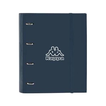 Kappa Папка с пръстени Kappa Dark navy Морско син 27 x 32 x 3.5 cm