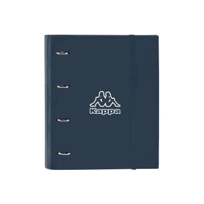 Kappa Папка с пръстени Kappa Dark navy Морско син 27 x 32 x 3.5 cm