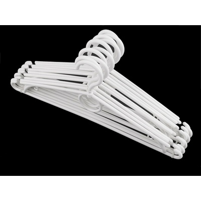 Prima-obchod Plastové ramínko univerzální otočné 40 cm, barva 1 bílá – Zboží Mobilmania