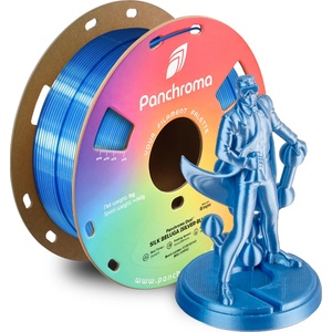 Polymaker Panchroma PLA Dual Silk Beluga (Silver-Blue) - 1, 75 mm / 1000 g (CA03024)