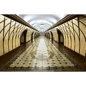 DIMEX ART Флизелинов фототапет метрополитен в алмати 375 x 250 см