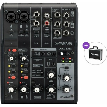 Yamaha AG06 MK2 BK Basic SET